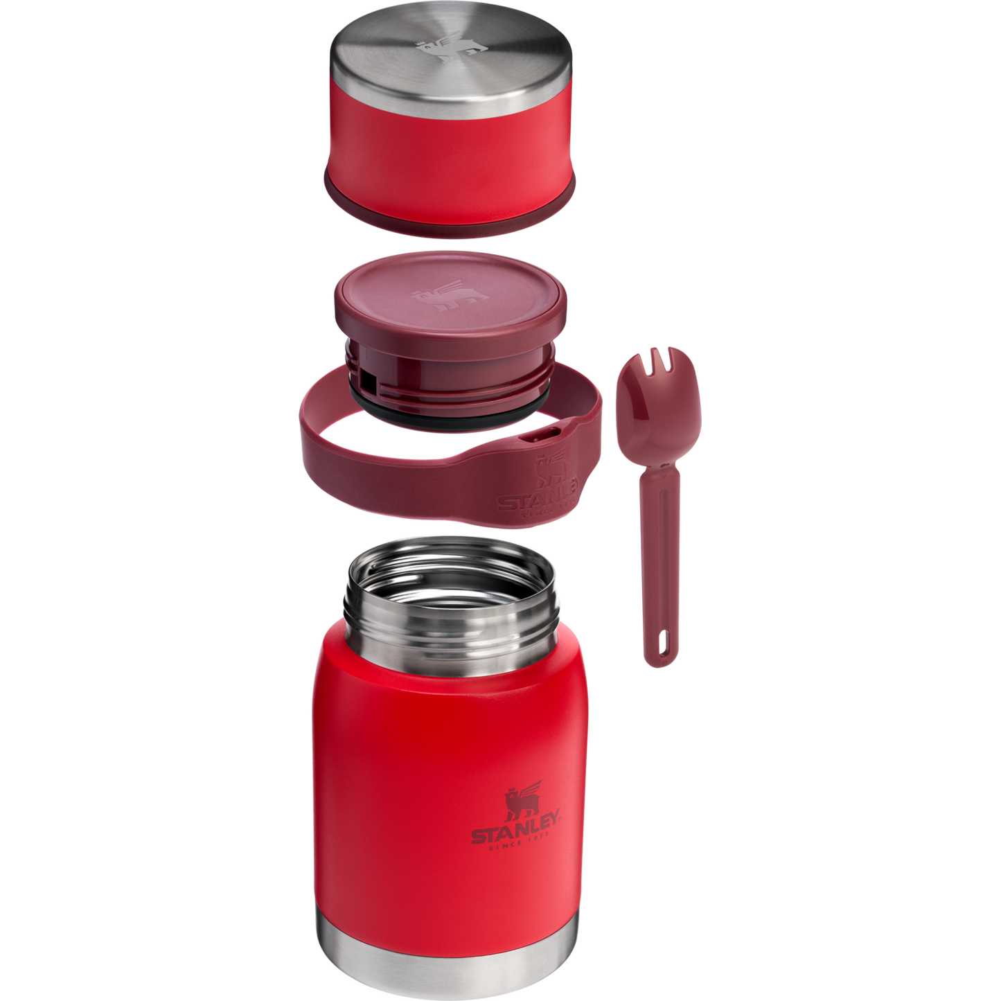 Adventure To-Go Food Jar + Spork | 24 OZ